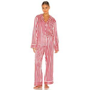 Show Me Your MuMu Red and White Striped Track Pants